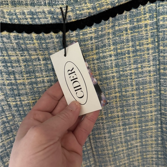 Women’s Tweed blue Cider brand dress size Large - Picture 6 of 9